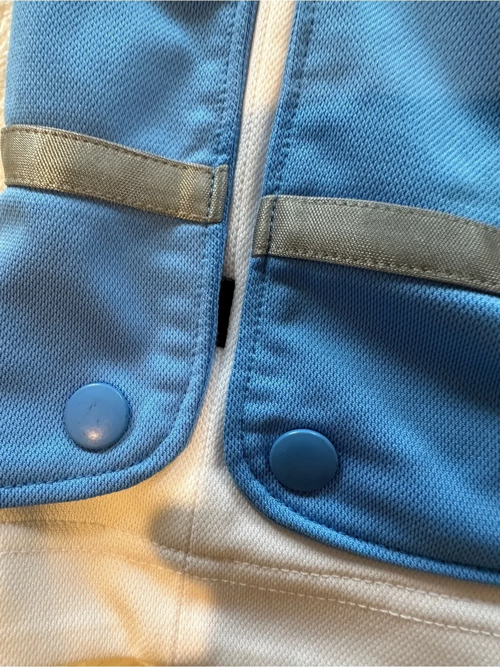 Vintage Jordan Brand UNC Powder Blue Basketball Tearaway Snap Shorts - Men’s XL